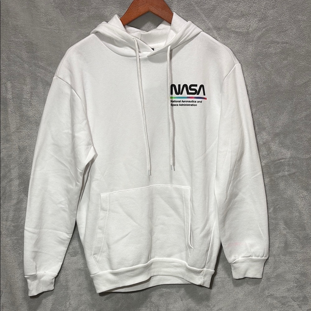 NASA White Hoodie
